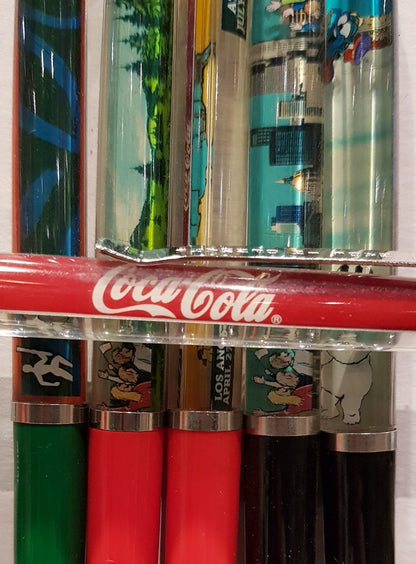 Set Of 6 Moving-Float Pens