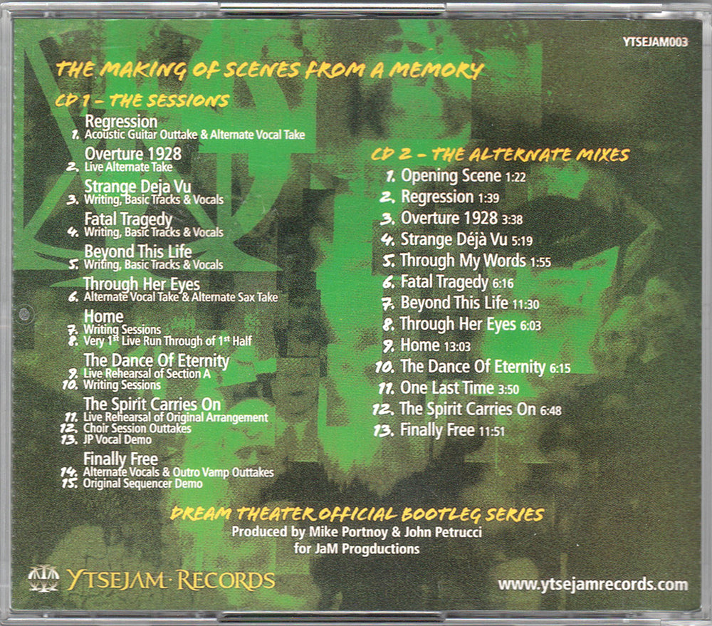 Official Bootleg: The Making Of Scenes From A Memory