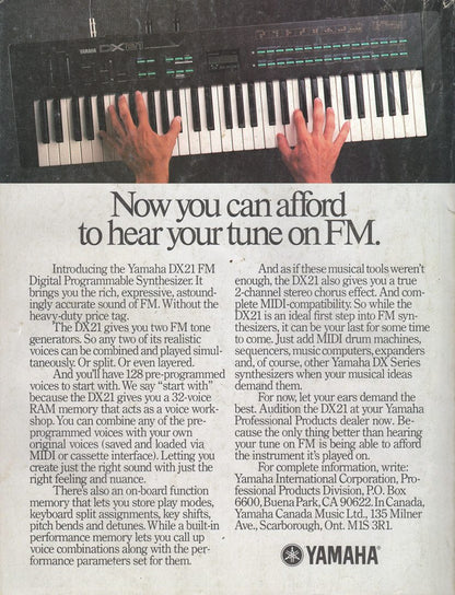 KEYBOARD - FEBRUARY 1987 - FRANK ZAPPA ON COVER
