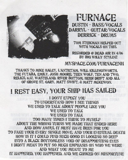 L'Antietam / Furnace