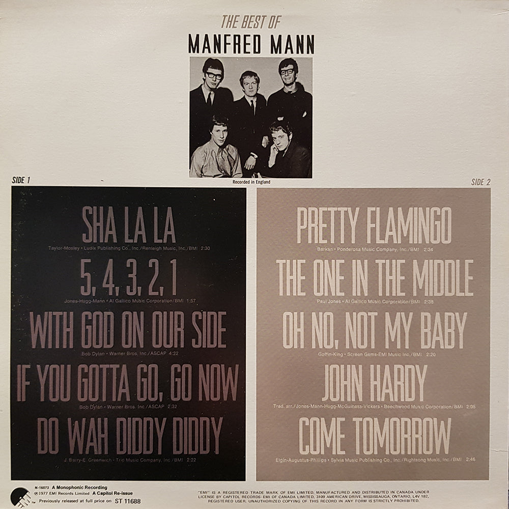 The Best Of Manfred Mann
