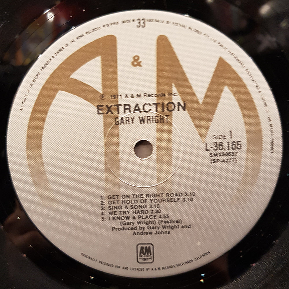 Gary Wright&#39;s Extraction