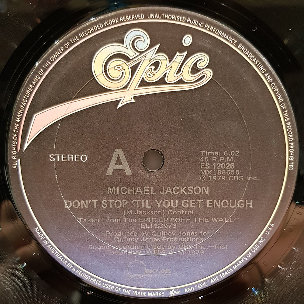 Don't Stop 'Til You Get Enough / I Can't Help It