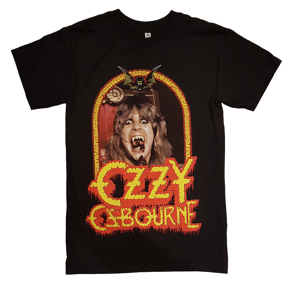Ozzy Osbourne Design Black T-Shirt