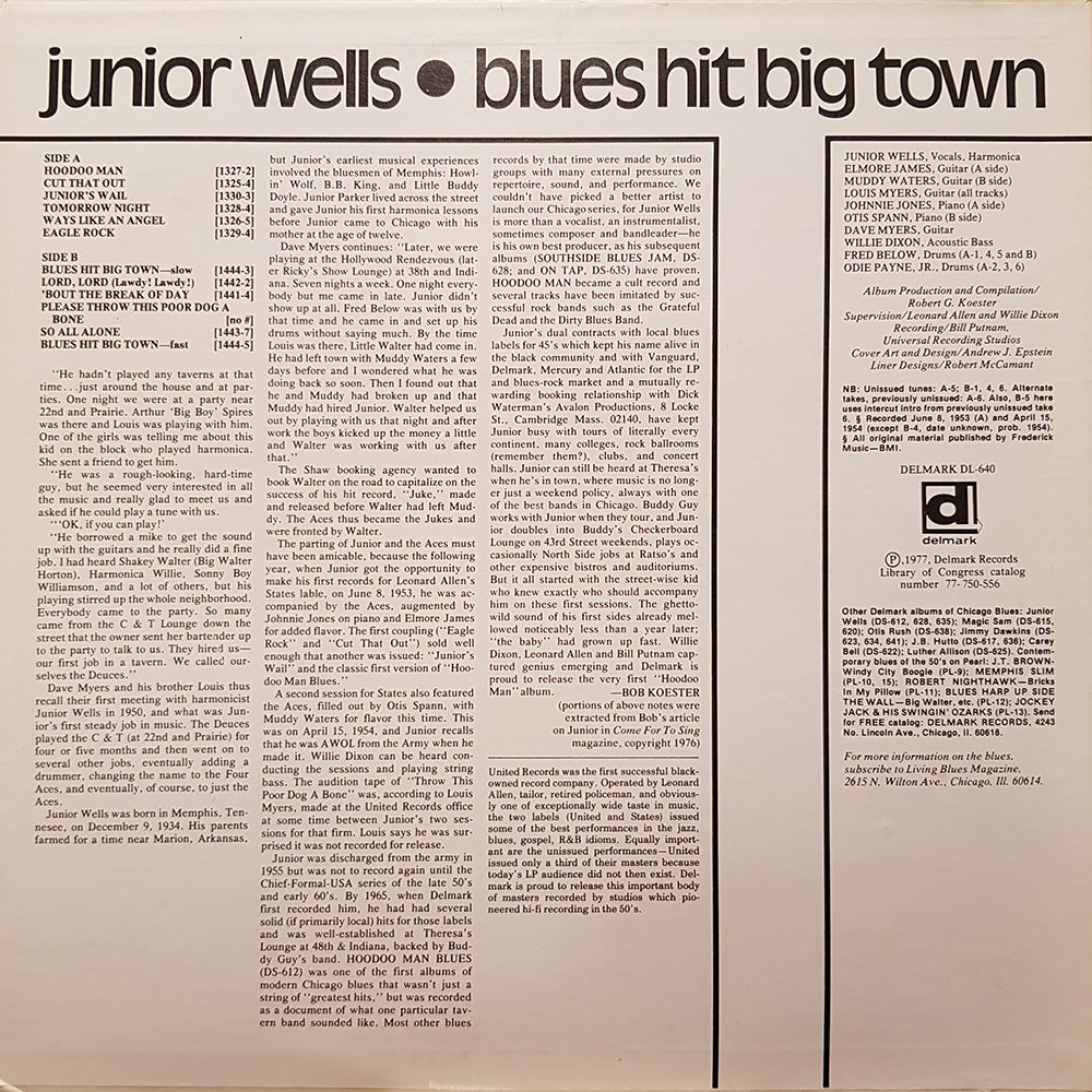 Blues Hit Big Town