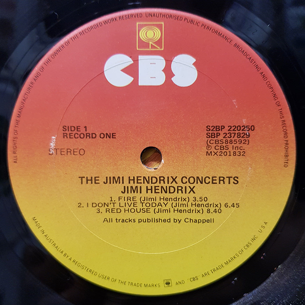 レコード The Jimi Hendix Concerts Jimi Hendrix – The Jimi Hendrix Concerts | Releases | Discogs