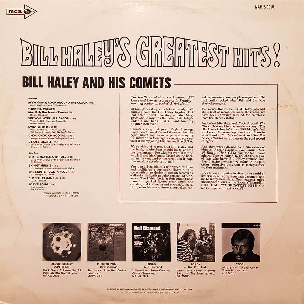 Bill Haley's Greatest Hits!