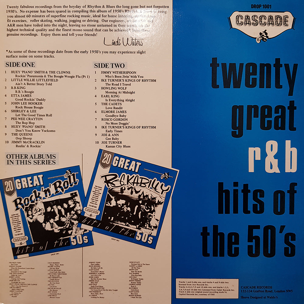 20 Great R&B Hits Of The 50's