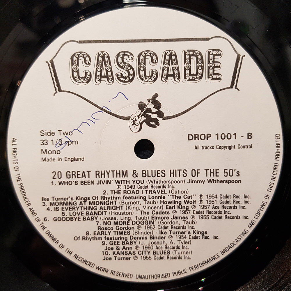 20 Great R&B Hits Of The 50's - Rare Records Au