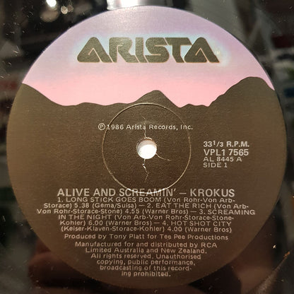 Alive And Screamin'