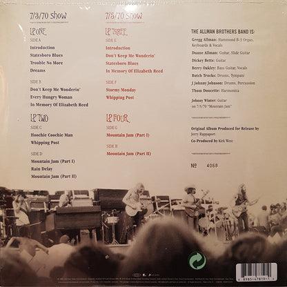 Live At The Atlanta International Pop Festival July 3 & 5, 1970