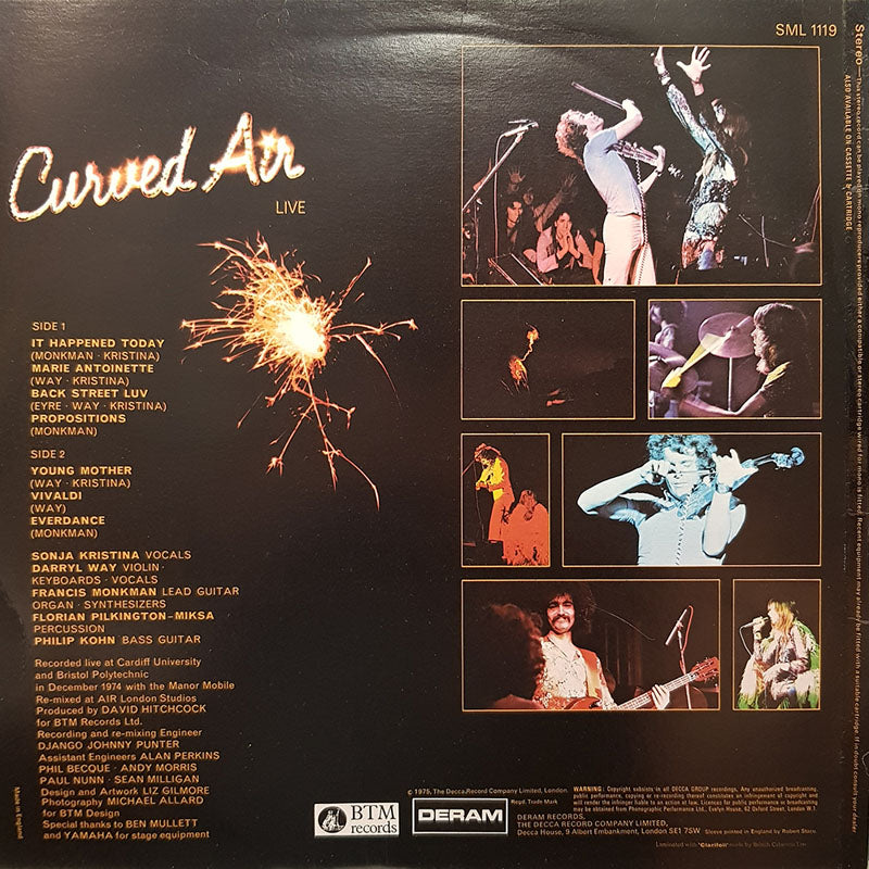 Curved Air Live