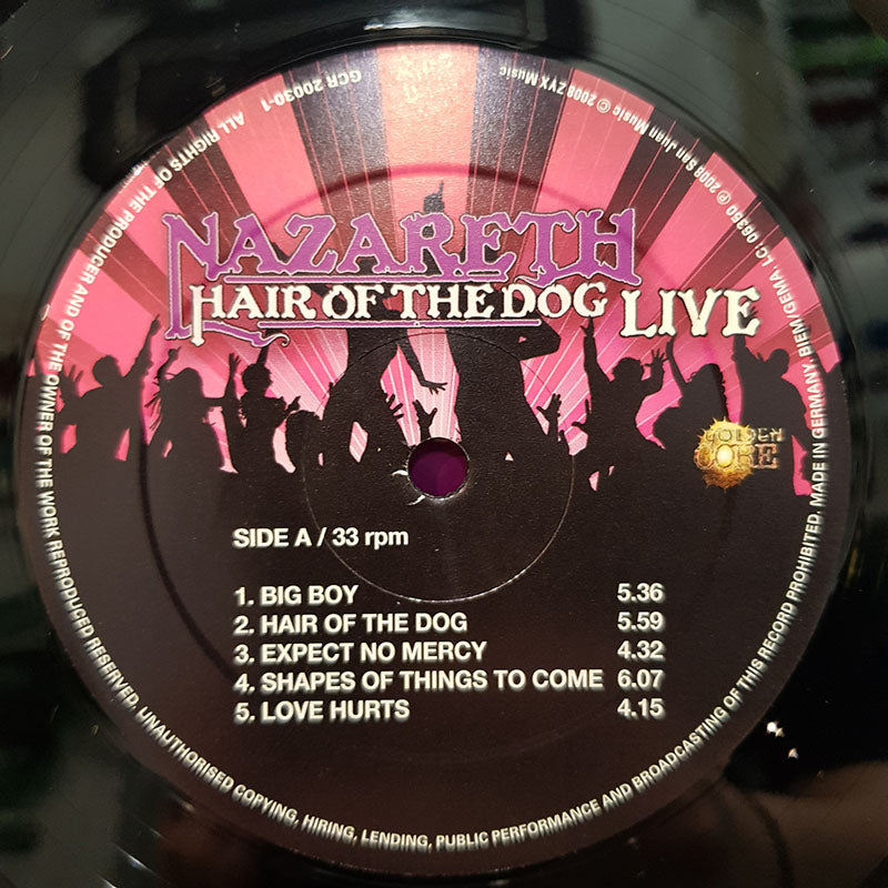 Hair Of The Dog Live