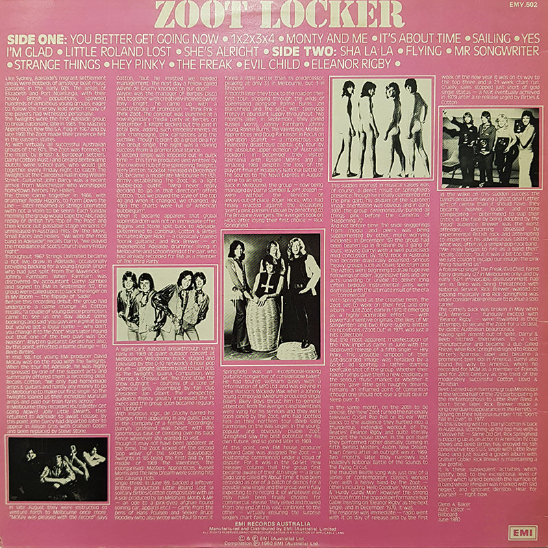 Zoot Locker (The Best Of The Zoot - 1968-1971)