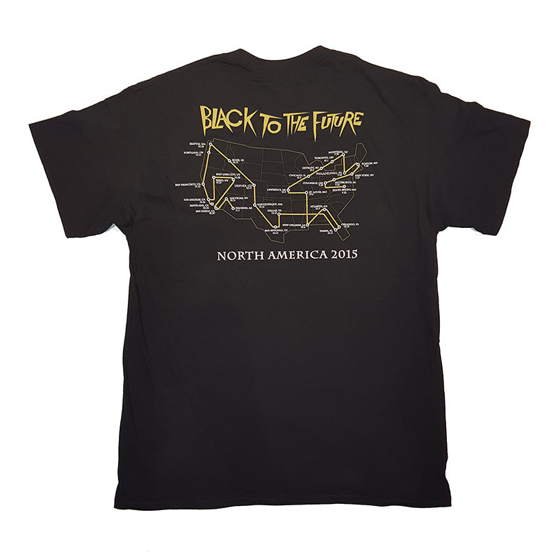 Black To The Future 2015 U.S. Tour Shirt