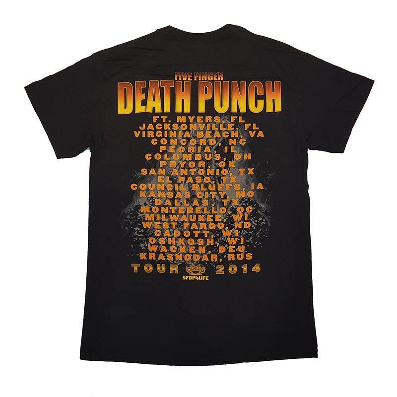 2014 U.S. Tour Black T-Shirt