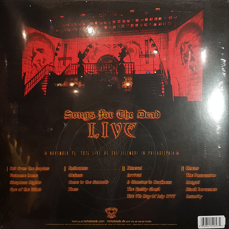 Songs For The Dead Live