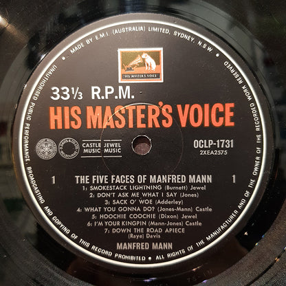 The Five Faces Of Manfred Mann