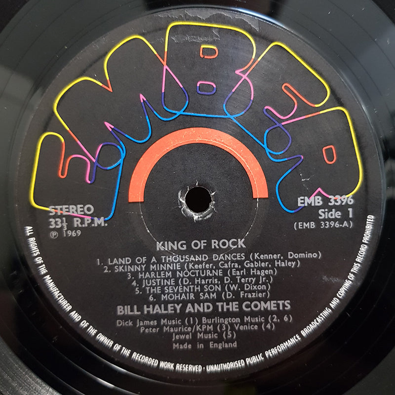 The King Of Rock Bill Haley Plays