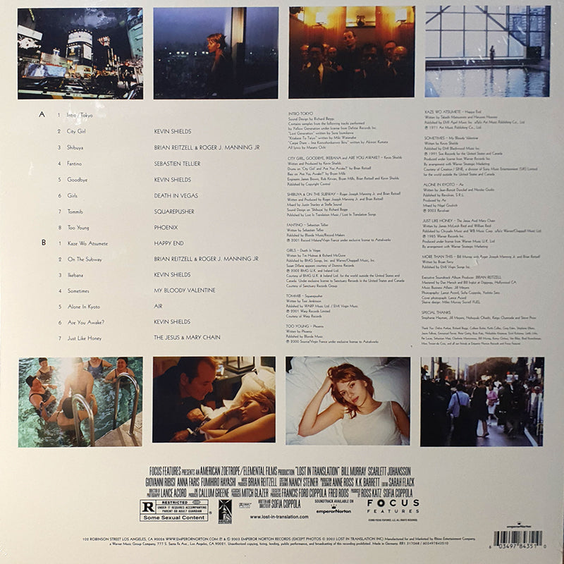 Lost In Translation (Music From The Motion Picture Soundtrack)