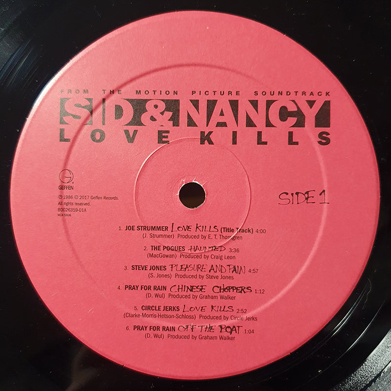 Sid &amp; Nancy: Love Kills (Music From The Motion Picture Soundtrack)