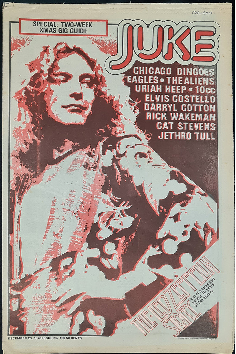 Juke - 23rd December 1978 - Issue #190 - Robert Plant On Cover