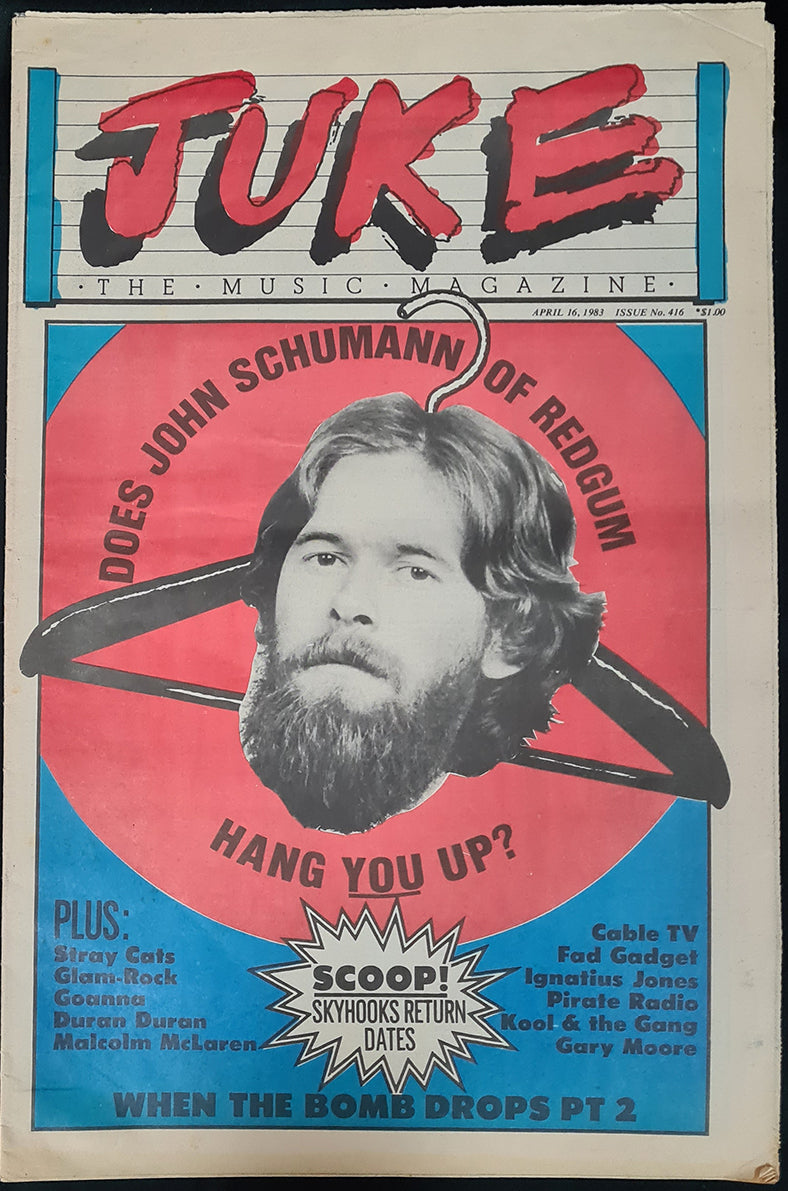 Juke - 16th April 1983 - Issue #416 - John Schumann On Cover