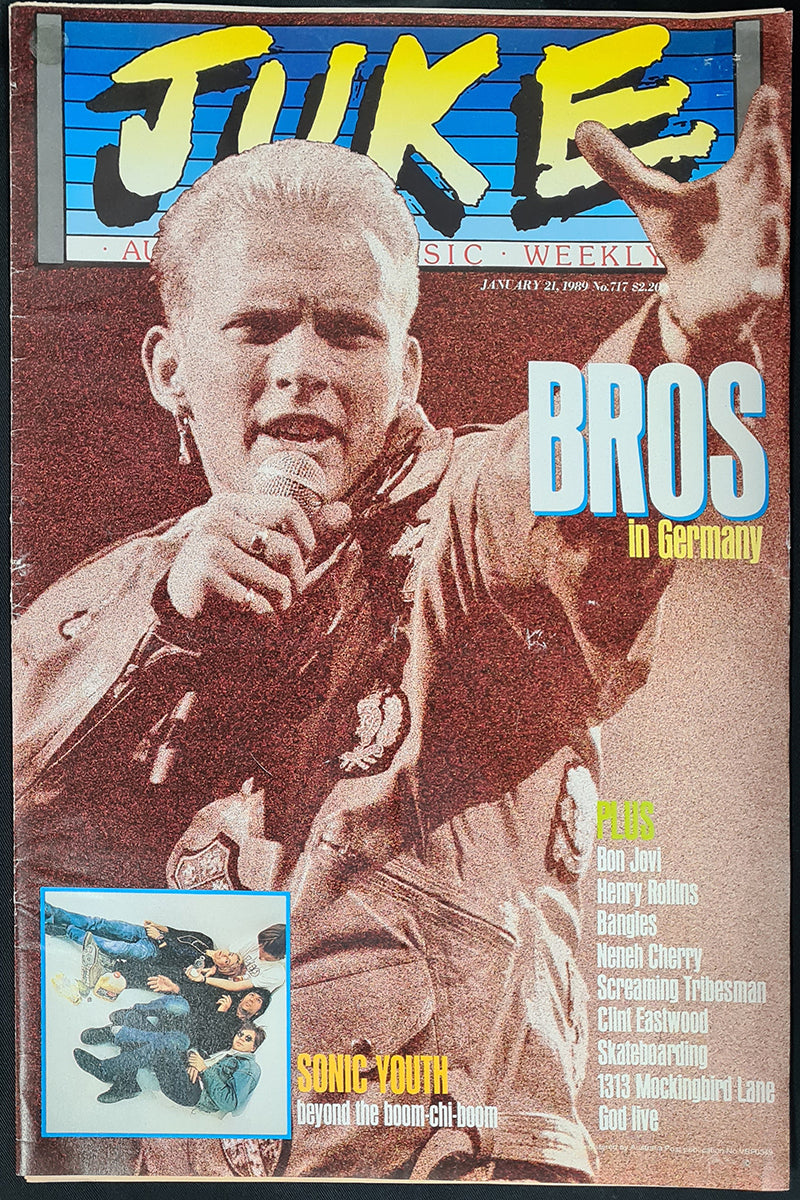 Juke - 21st January 1989 - Issue #717 - Bros On Cover