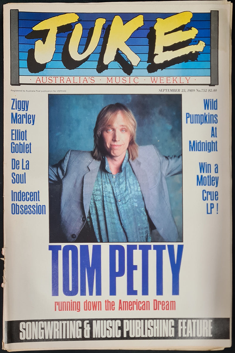 Juke - 23rd September 1989 - Issue #752 - Tom Petty On Cover