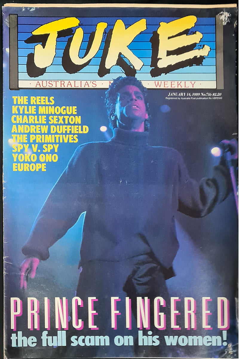 Juke - 14th January 1989 - Issue #716 - Prince On Cover