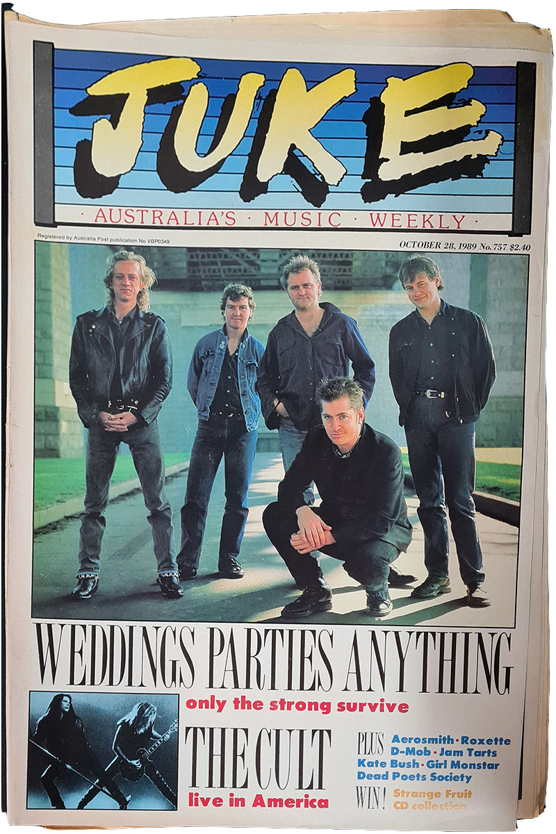 Juke - 28th October 1989 - Issue #757 - Weddings Parties Anything On Cover