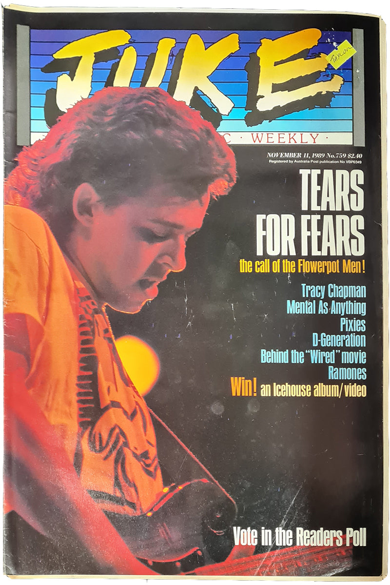Juke - 11th November 1989 - Issue #759 - Tears For Fears On Cover