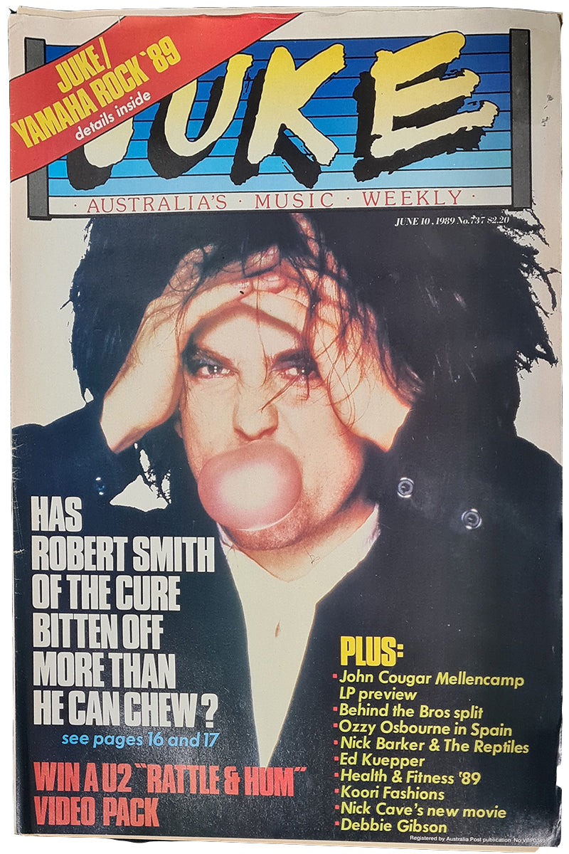 Juke - 10th June 1989 - Issue #737 - Robert Smith On Cover