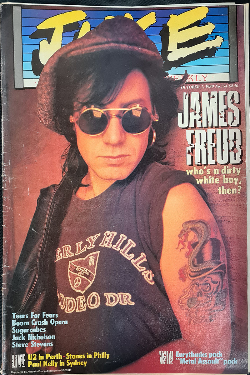 Juke - 7th October 1989 - Issue #754 -  James Freud On Cover