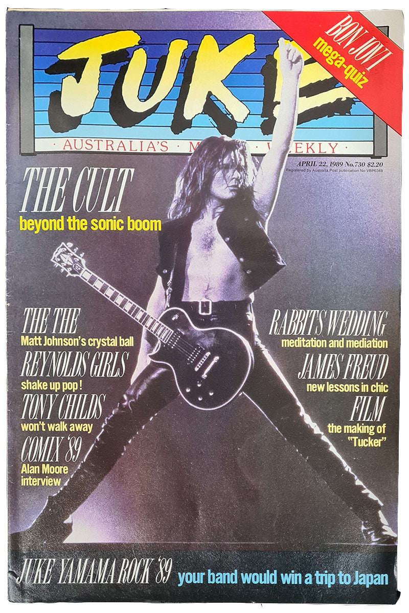 Juke - 22nd April 1989 - Issue #730 - The Cult On Cover