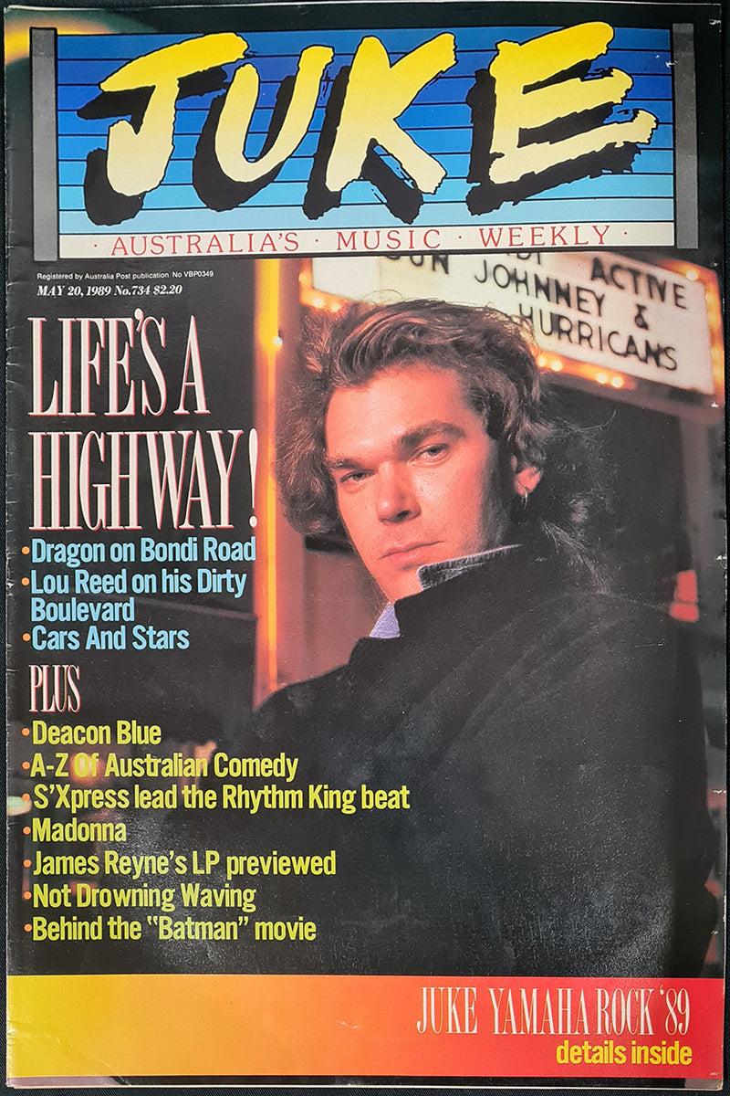Juke - 20th May 1989 - Issue #734 - Marc Hunter On Cover
