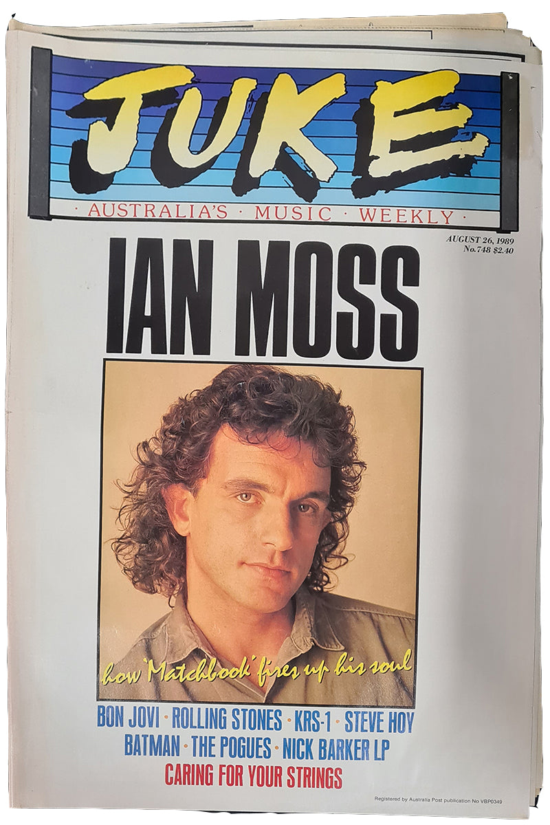 Juke - 26th August 1989 - Issue #748 - Ian Moss On Cover
