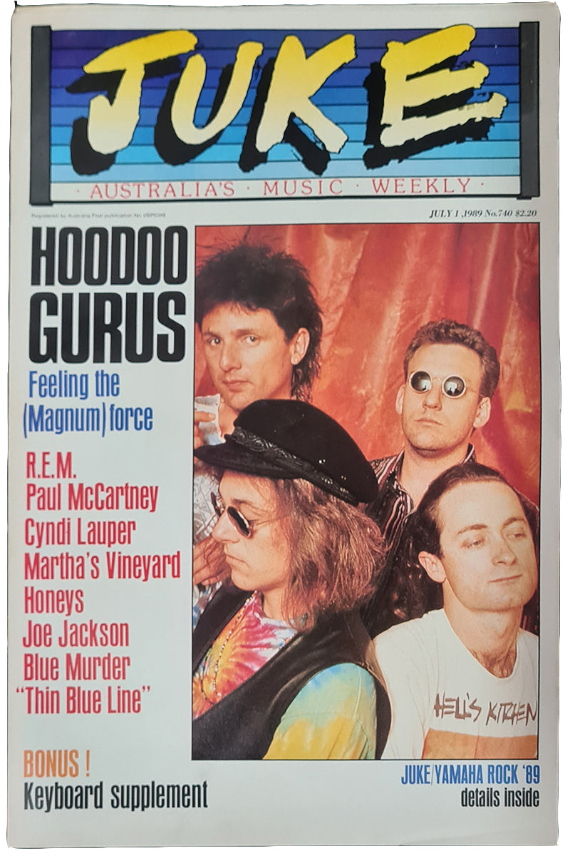 Juke - 1st July 1989 - Issue #740 - Hoodoo Gurus On Cover