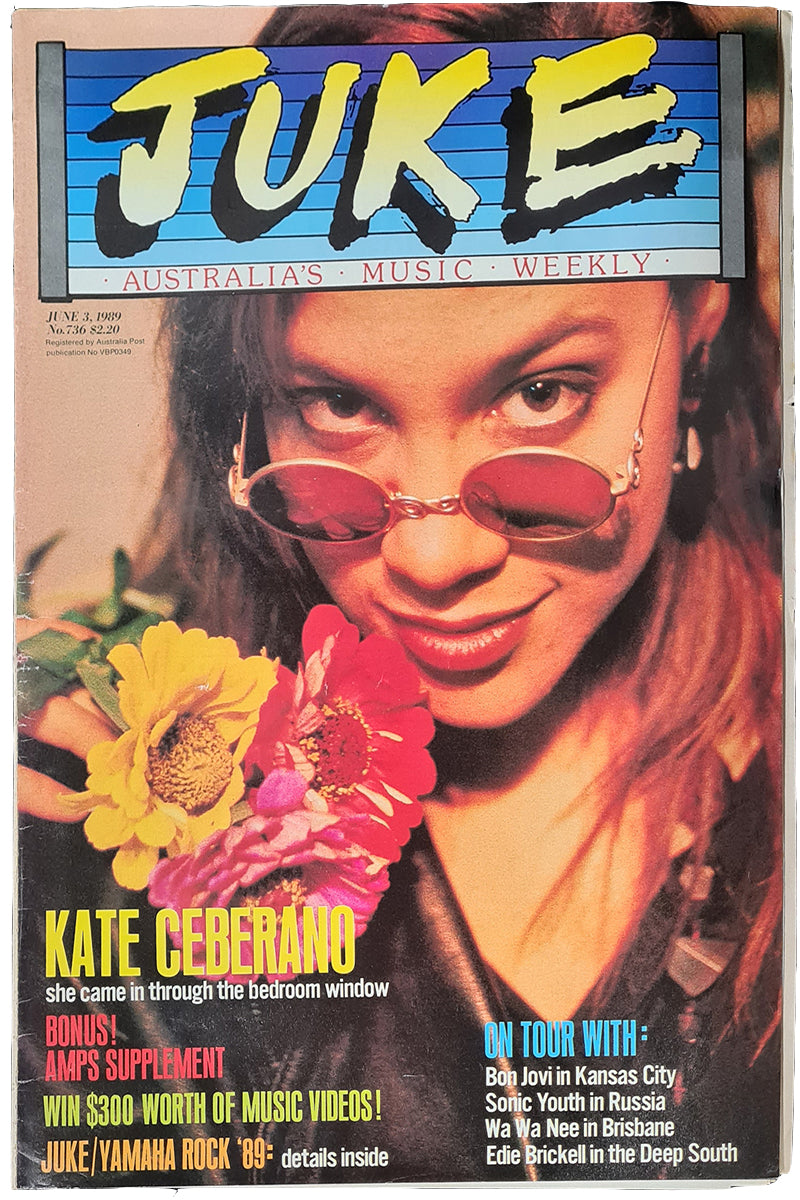 Juke - 3rd June 1989 - Issue #736 - Kate Ceberano On Cover
