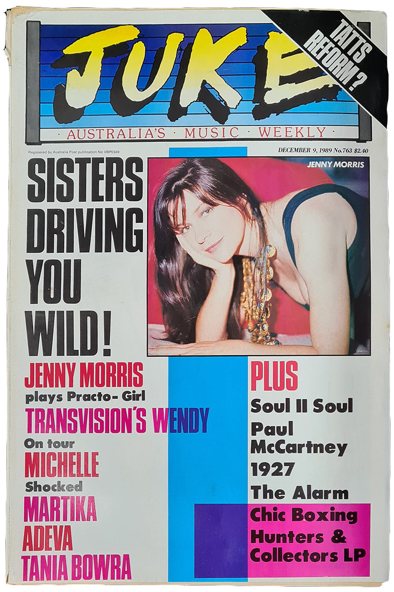 Juke - 9th December 1989 - Issue #763 - Jenny Morris On Cover