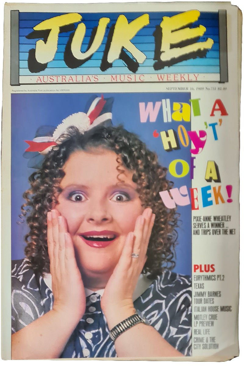 Juke - 16th September 1989 - Issue #751 - Pixie Anne Wheatley On Cover