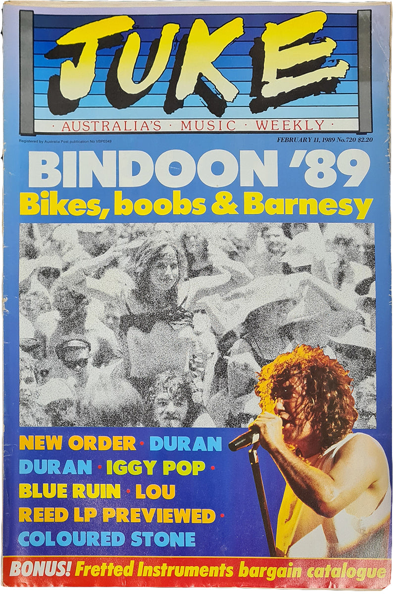 Juke - 11th February 1989 - Issue #720 - Jimmy Barnes On Cover