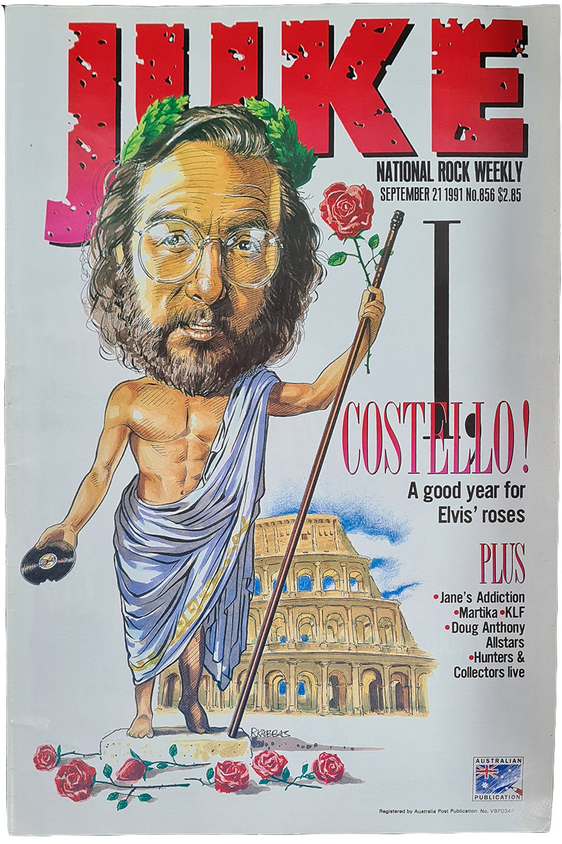 Juke - 21st September 1991 - Issue #856 - Elvis Costello On Cover