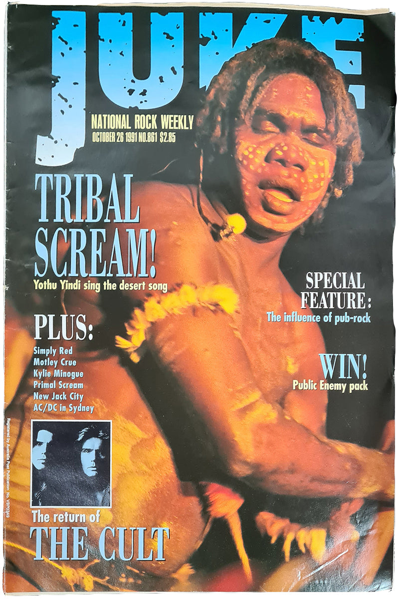 Juke - 26th October 1991 - Issue #861 - Yothu Yindi On Cover