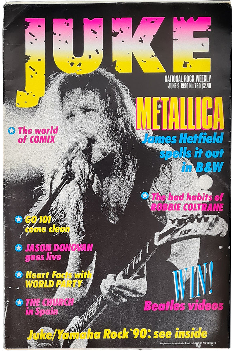 Juke - 9th June 1990 - Issue #789 - Metallica On Cover – Rare Records