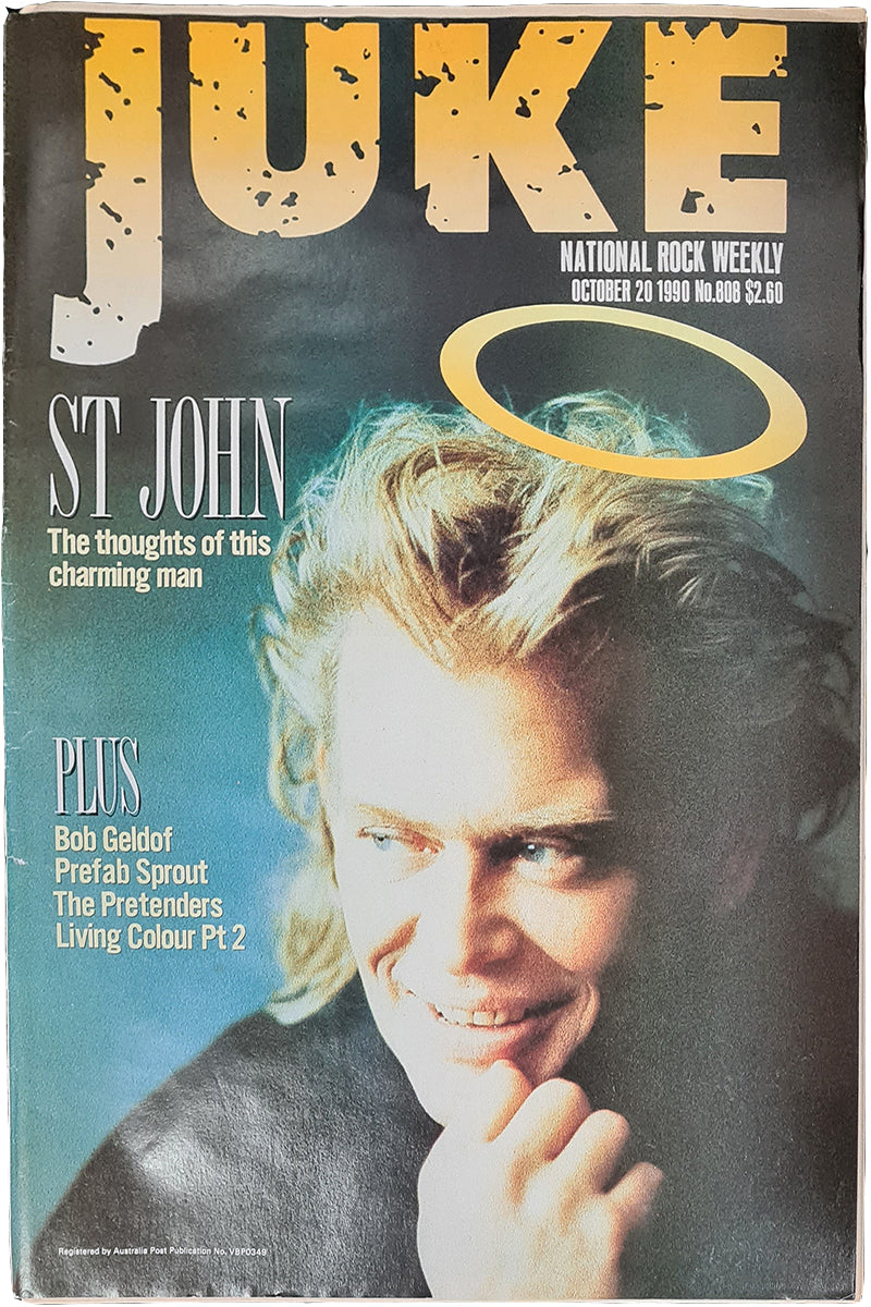 Juke - 20th October 1990 - Issue #808 - John Farnham On Cover