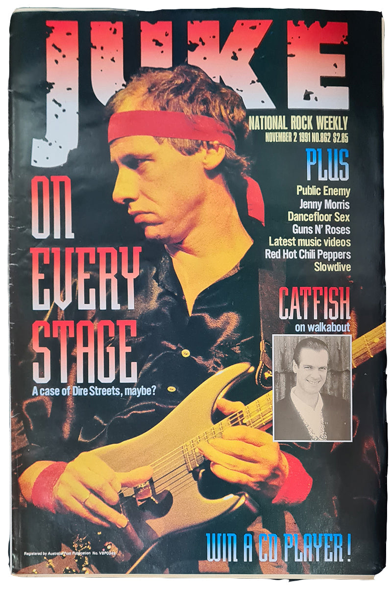 Juke - 2nd November 1991 - Issue #862 - Mark Knopfler On Cover