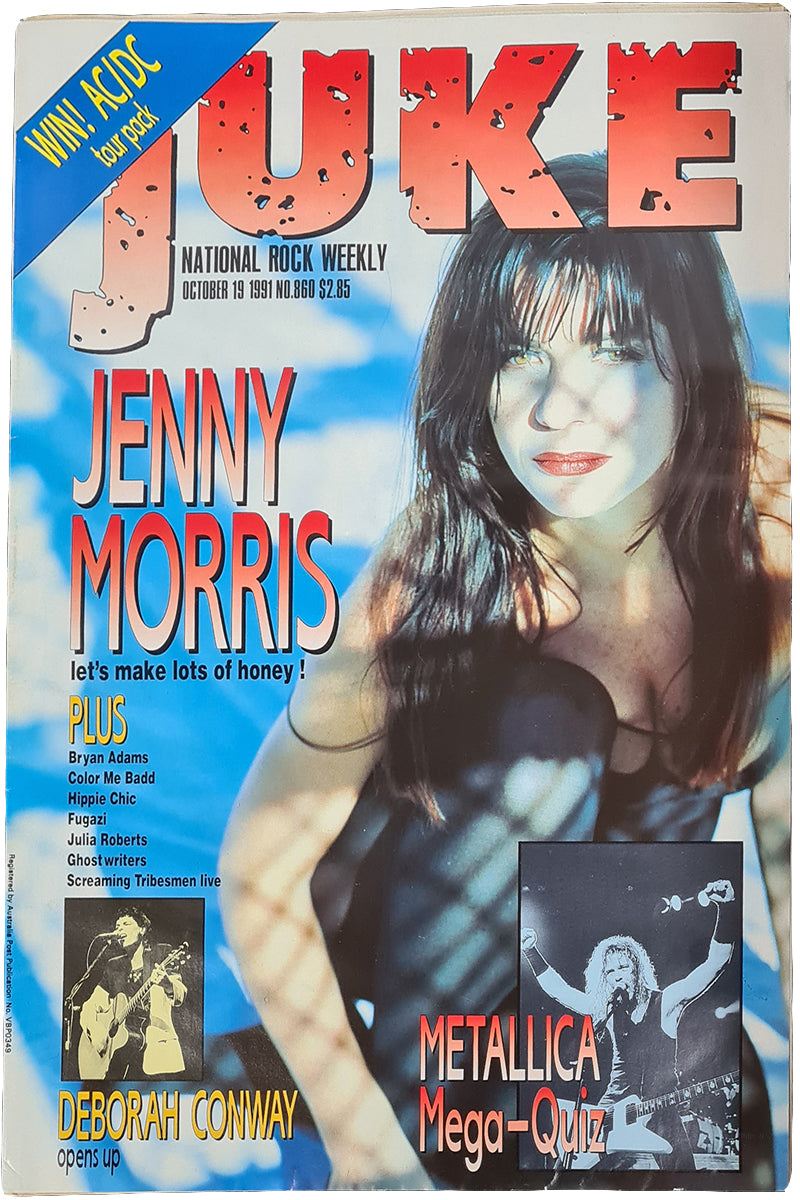 Juke - 19th October 1991 - Issue #860 -  Jenny Morris On Cover