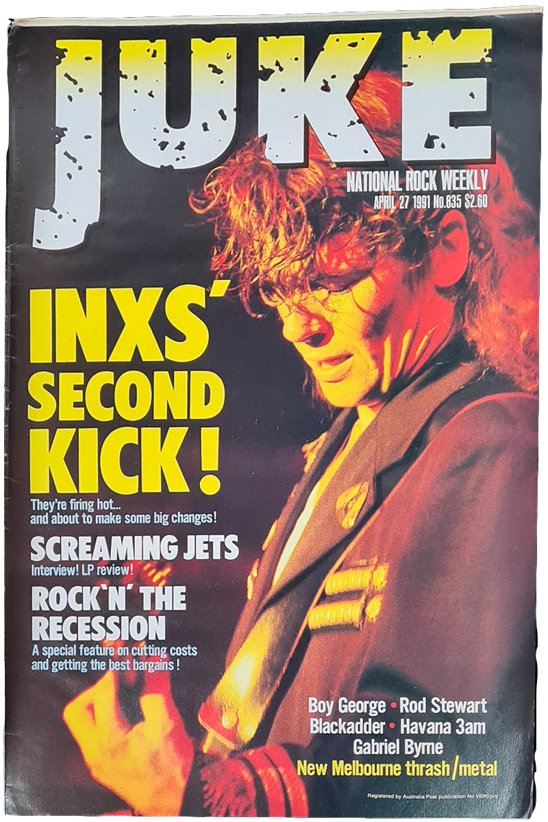 Juke - 27th April 1991 - Issue #835 - Tim Farriss On Cover