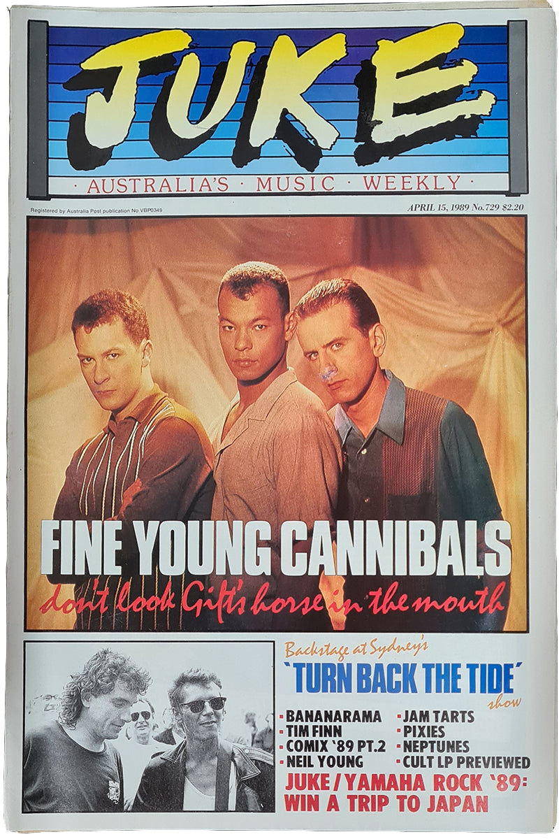 Juke - 15th April 1989 - Issue #729 - Fine Young Cannibals On Cover